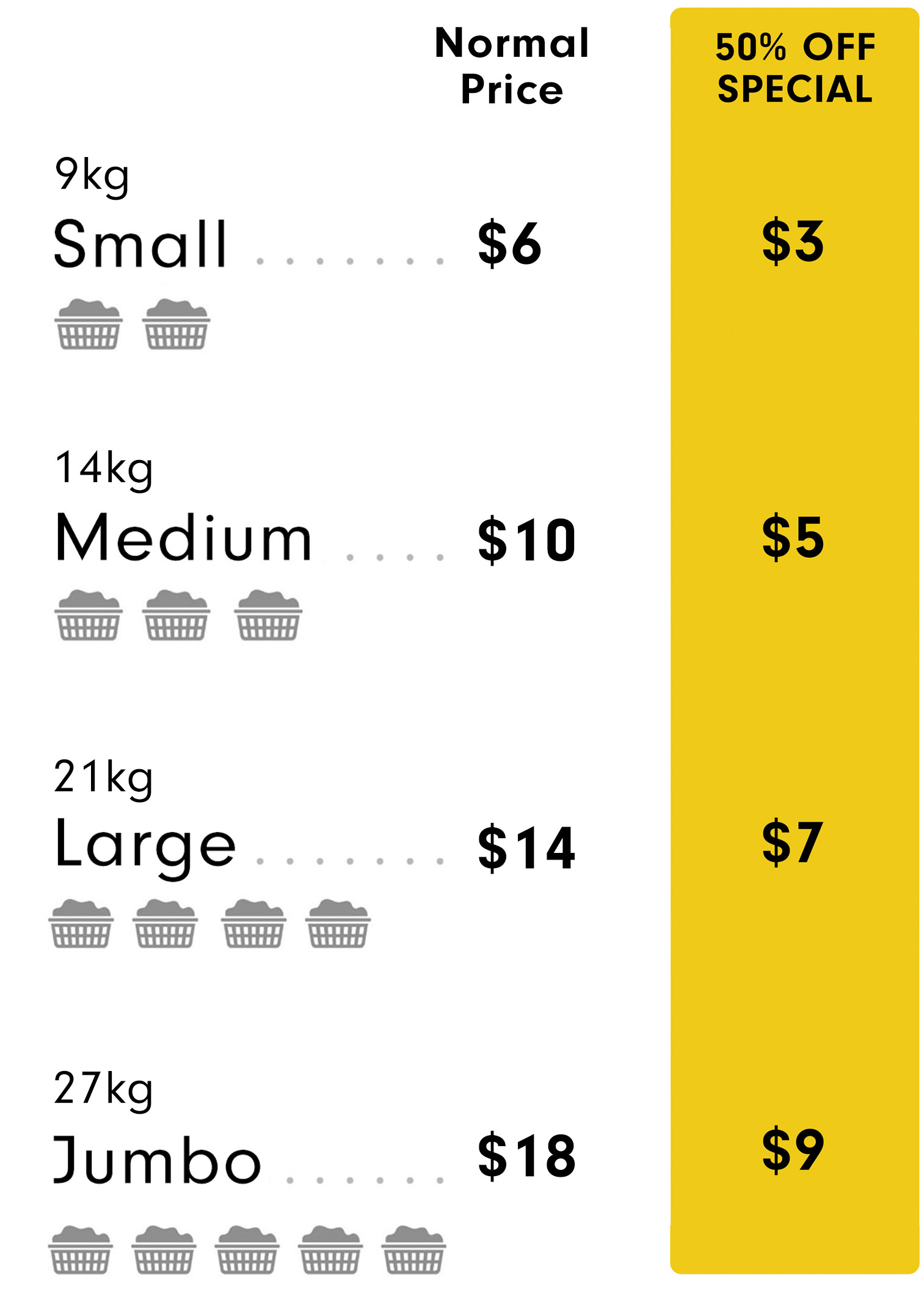 50% Off - Washing Machine Prices