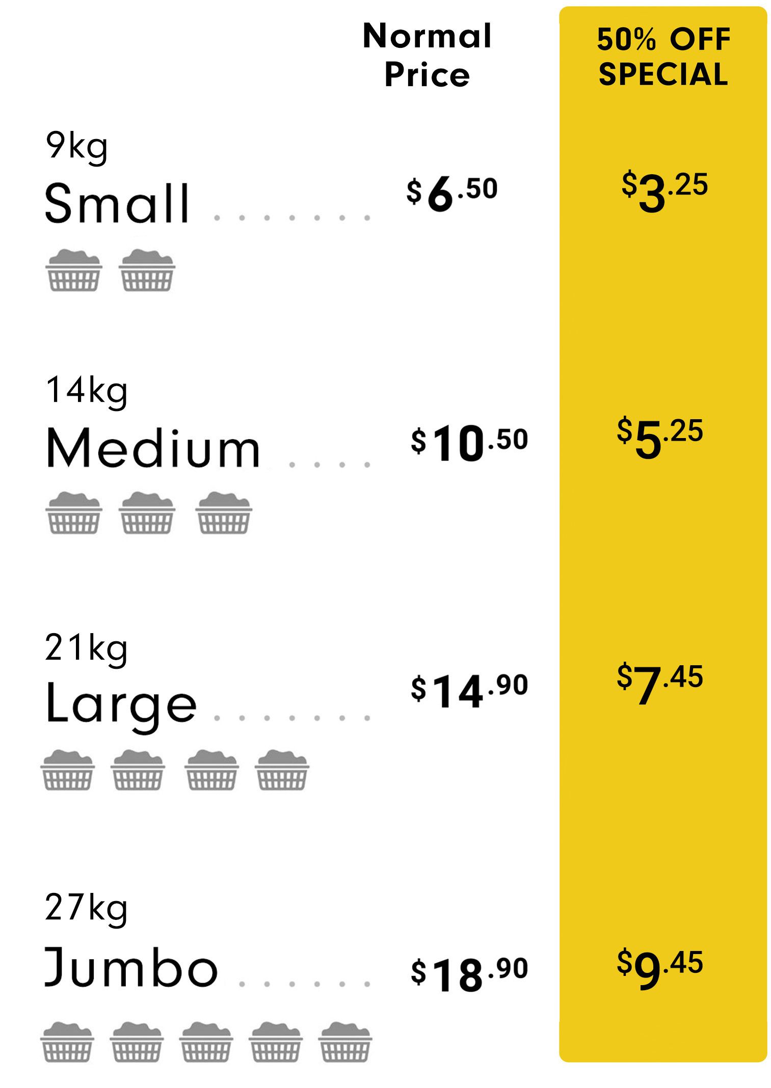 Washing Machine Prices